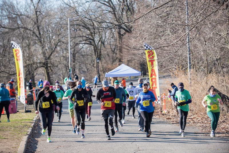 Results for Sri Chinmoy 5K & 7-Mile race, Mar. 14 2021